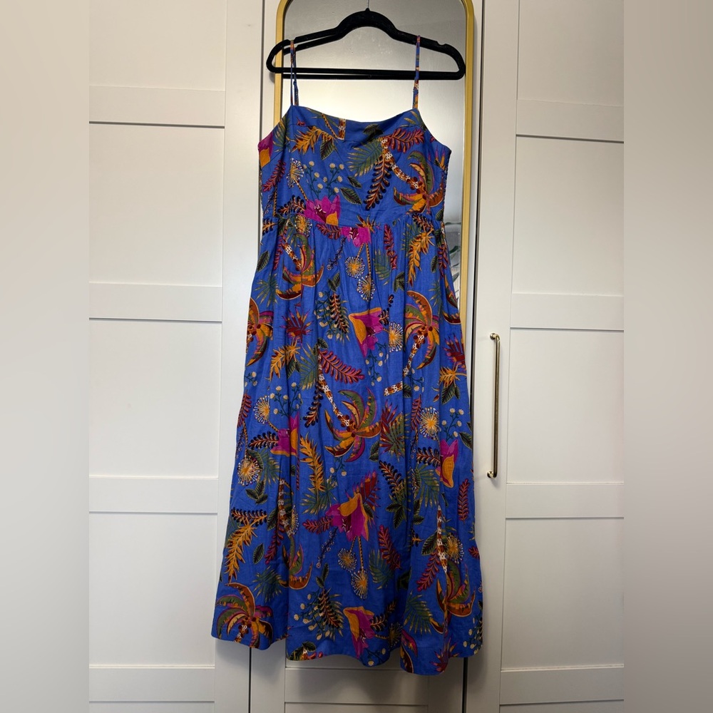 Rachel Zoe linen blend dress